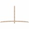 Ekena Millwork Bellingham Smooth Timber Gable Bracket, Douglas Fir, 108"W x 63"H x 3 1/2"D x 3 1/2"F, 14/12 Pitch GBW108X63X0404BEL00SDF - alternate 1